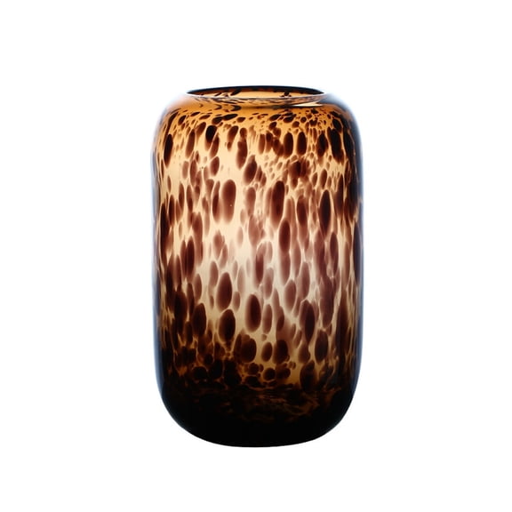 Home Amber leopard glass vase decoration Home designer Soft decoration Hydroponics