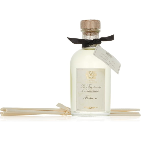 Home Ambiance Diffuser - Long-Lasting Reed Scent Diffuser - Luxury Room Freshener Gift - Prosecco, 3.4 fl oz