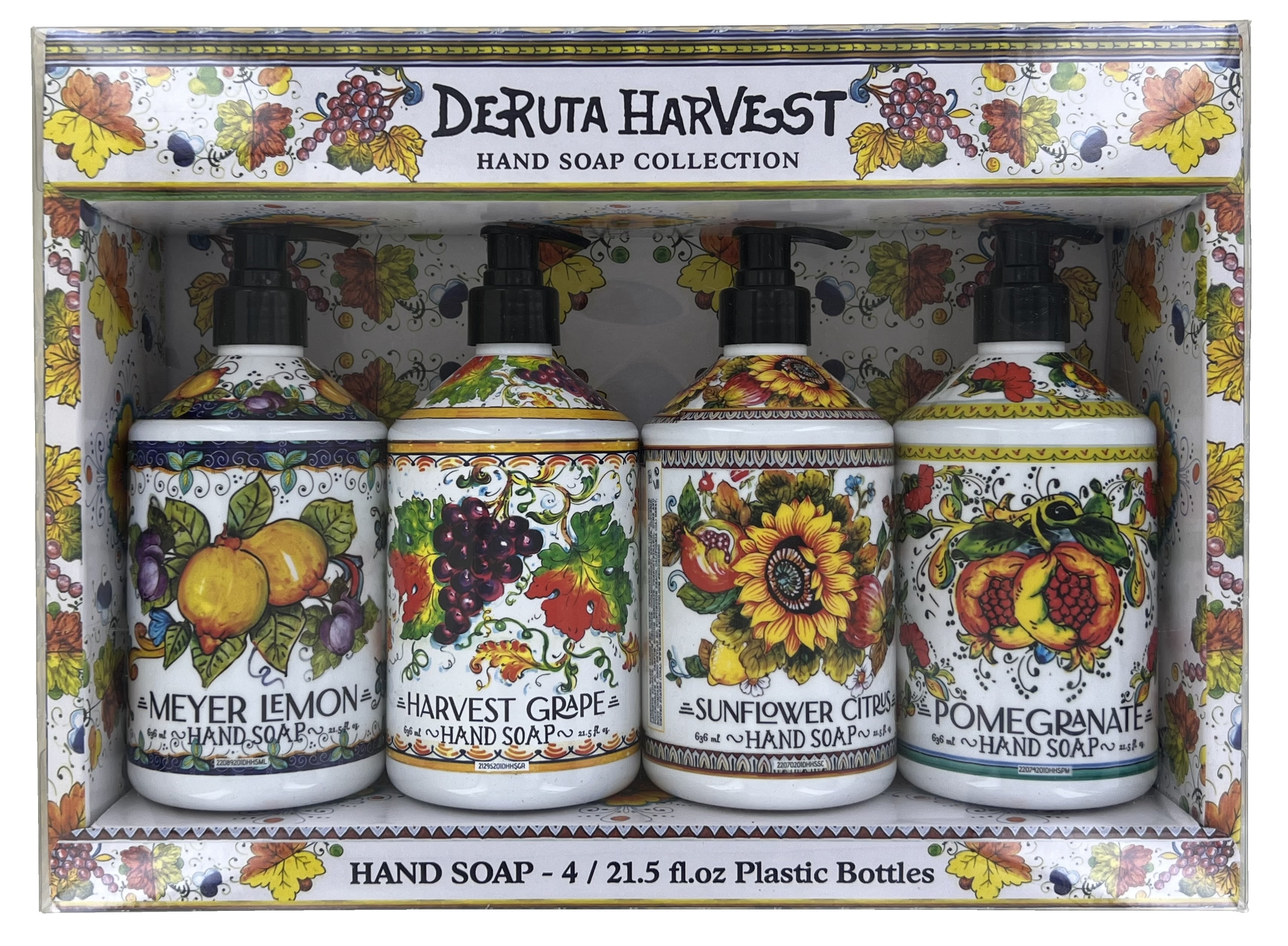 Home And Body Deruta Harvest Hand Soap Collection, 21.5 Fluid Ounce