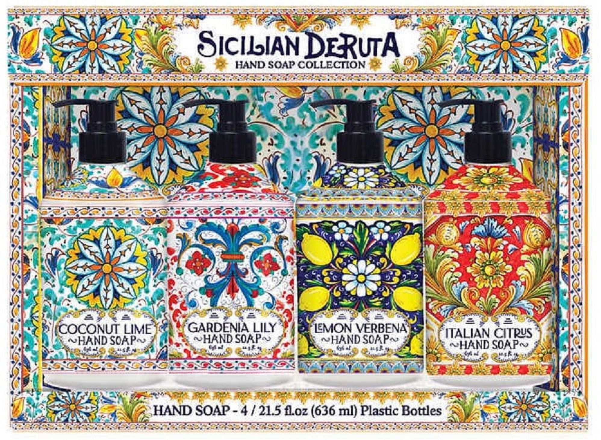 Home And Body Sicilian Deruta Hand Soap, 21.5 fl oz, 4Pack