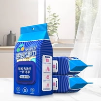 Home Appliance Surface Cleaner Wipes Heavy Duty Wipe for Cleaning Washing Machine, Dryer Stainless Steel Refrigerator, Glass Cooktop, Microwave, Dishwasher, Counter, Tile - 80 Large Wipes