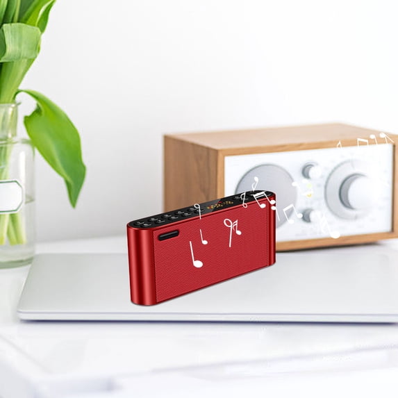 Home Appliances ZKCCNUK Gadgets, Bluetooth Audio Two Built-in Speakers HiFi Sound Quality Portable Subwoofer Wireless Radio Supports 3.5mm USB Flash Drive T-flash Up to 30% off Clearance