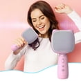 thumbnail image 1 of Home Appliances ZKCCNUK Gadgets, Popular Cute Mini Wireless Family Parent-Child Interaction Bluetooth Nationals Karaoke Alls-In-One Treasure Condenser Microphone, Stocking Stuffers for Adults Famliy, 1 of 6
