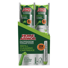 Home Armor Refill Cleaning Cartridge, 1 Pack, For Use with the Home Armor Power Clean Wand, 2X Cleaning Power of Ordinary Outdoor Cleaners, Single Use Cleaning Cartridge