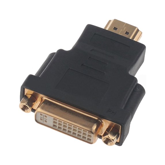 Home Audio compatible Male To DVI D Female 24 1 DVI Cord Cable Converter Adapter