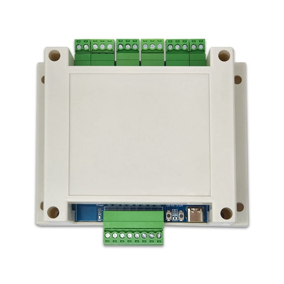 Home Automation 4-Channel Relay Module with Case, 9-24V, Type-C RS485 Modbus, , WiFi and Bluetooth
