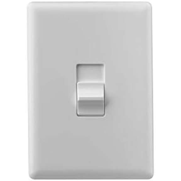 Home Automation Lighting, ZWAVE Plus Smart Switch by, Lighting Switch Control, White Single Toggle Style Light Switch Design (PN - STLS2-ZWAVE5)$$Tools & Hardware Other