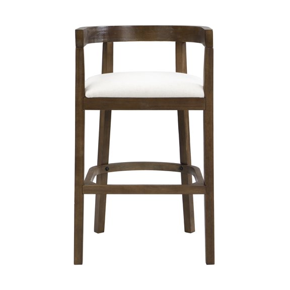 Home Bar Stools (set of 2) with 2-piece, Modern with Crafted, Form, Wood