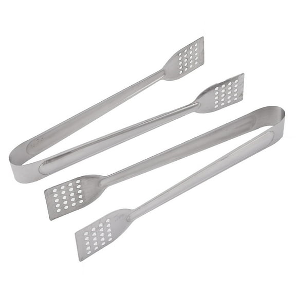 Home Bakery Metal Bread Salad Dessert Buffet Cookie Food Mixing Tong Clamp 2pcs