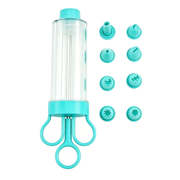 Home Baking Pipe Set With 8 Nozzle Tips Cookie Decorating Frosting Tool For Diy Pastry