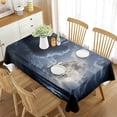 thumbnail image 1 of Home Banquet Wedding Party Room Dining Table Tea Tablecloth Rectangular Decor Star Galaxy Moon Cresc, 1 of 5