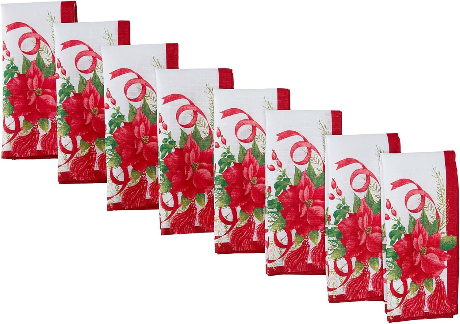 Home Bargains Plus Pine Berry Provence Weihnachtstischdecke 132x178cm – Landhaus-Design Mit Tannennadeln & Beeren