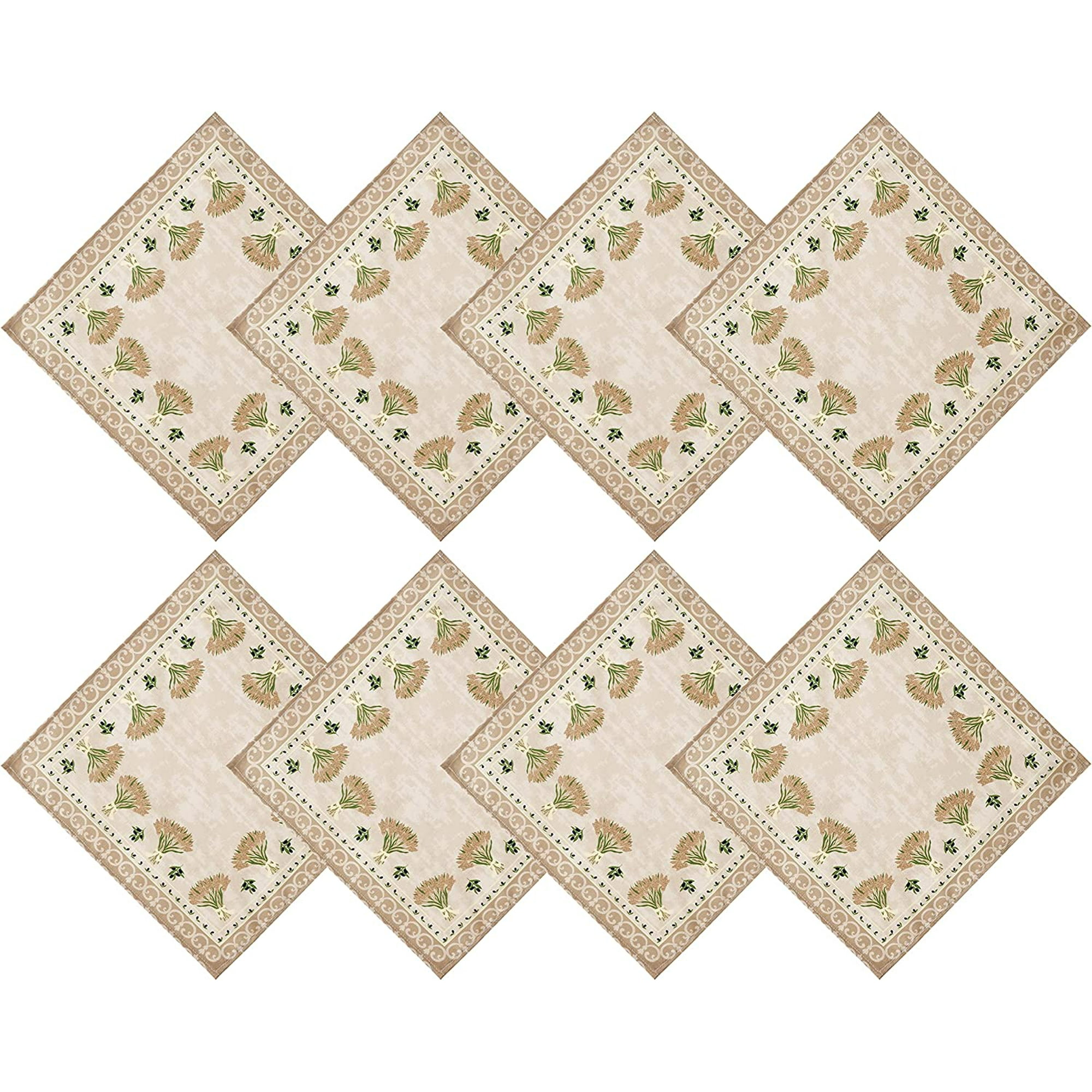 Set of 8 Fabric Napkins