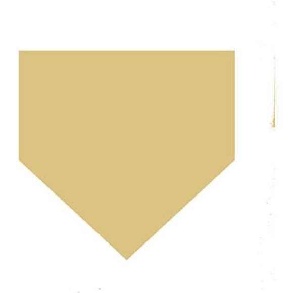 Unfinished Wood Home Plate