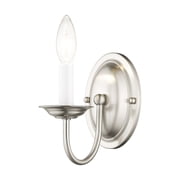 Home Basics 1 Light Wall Sconce