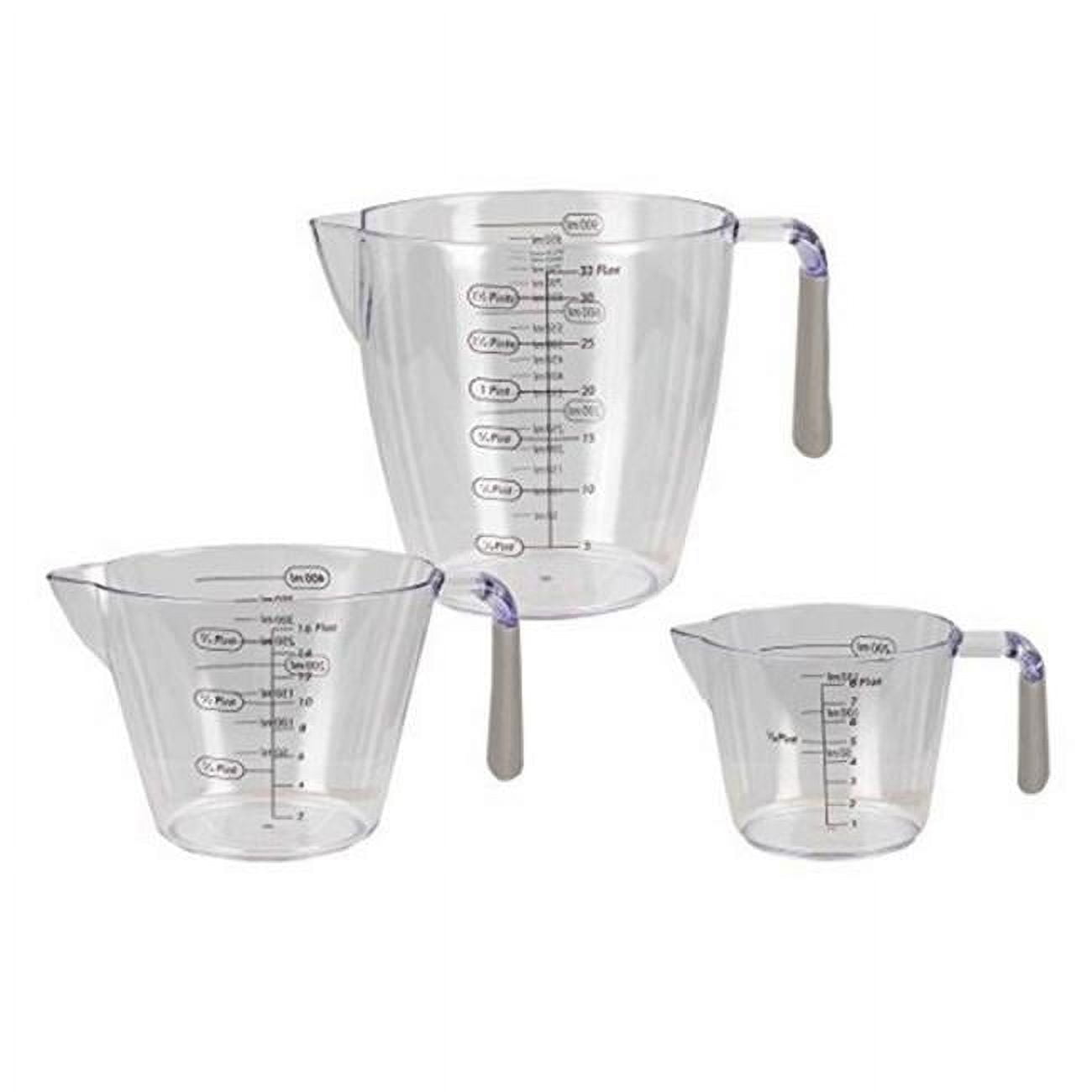 OXO Good Grips Squeeze & Pour 3-Piece Silicone Measuring Cup Set