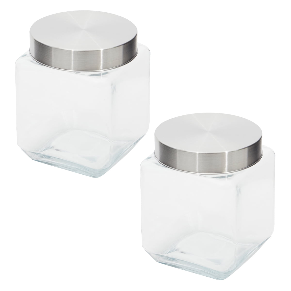 https://i5.walmartimages.com/seo/Home-Basics-40-oz-Square-Glass-Canister-with-Brushed-Stainless-Steel-Screw-on-Lid-Clear-2-Pack_27866bb9-c53a-4d5f-a6cd-ce41a066ac19.88ab8c51b56bc7622913a9c7902df0ac.jpeg