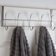 thumbnail image 1 of Home Basics 5 Hook Hanging Rack with Crystal Knobs, Chrome, 1 of 1