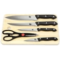 thumbnail image 1 of Home Basics 5-Piece Knife Set with Cutting Board, 1 of 2