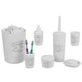 thumbnail image 1 of Home Basics 7-Piece Bathroom Linen & Accessory Set, 1 of 5