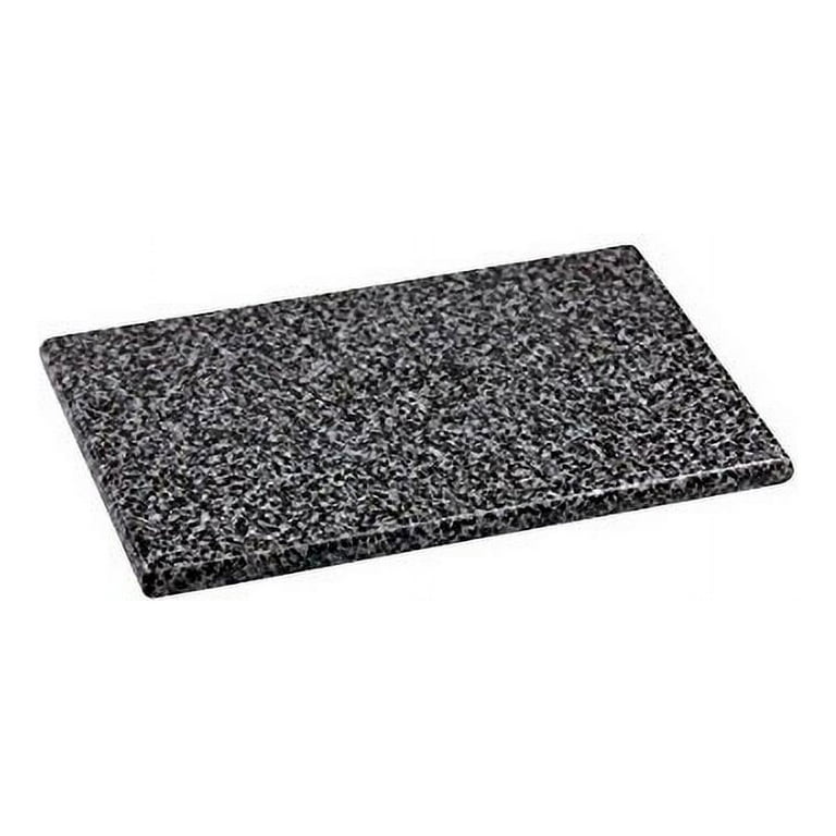 Home Basics 8 x 12 Granite Cutting Board ,Black