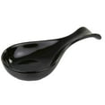 thumbnail image 1 of Home Basics Black Ceramic Spoon Rest, 1 of 6