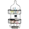 Home Basics Black Shower Caddy Large