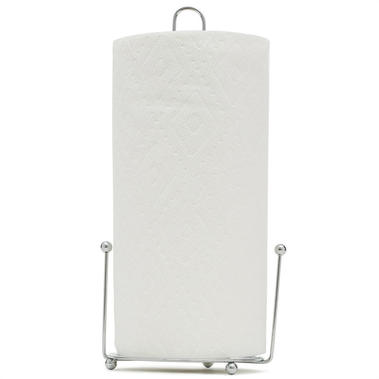 Home Basics Paper Towel Holder, Chrome 