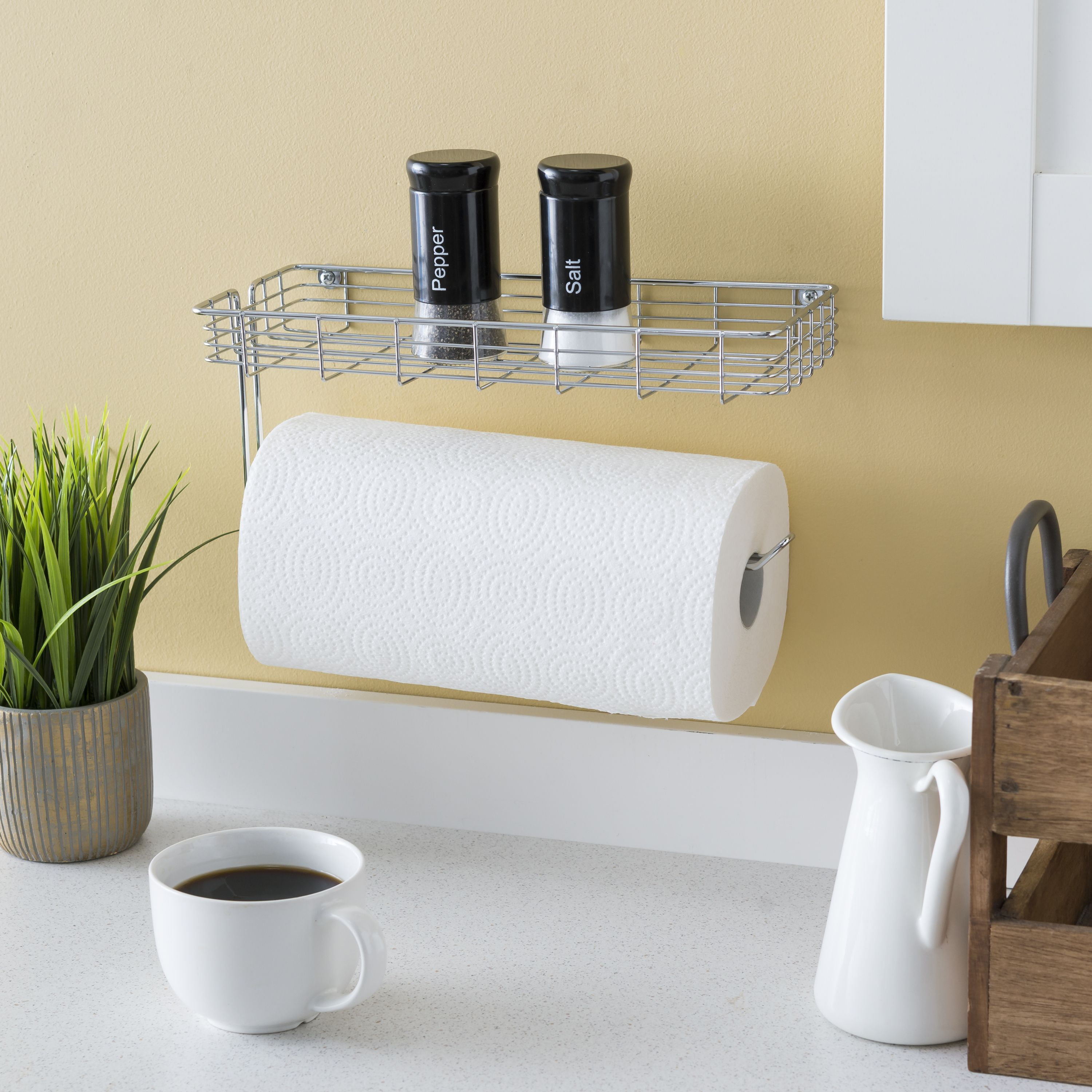 Countertop Paper Towel Dispenser Folded Napkin Dispenser Space