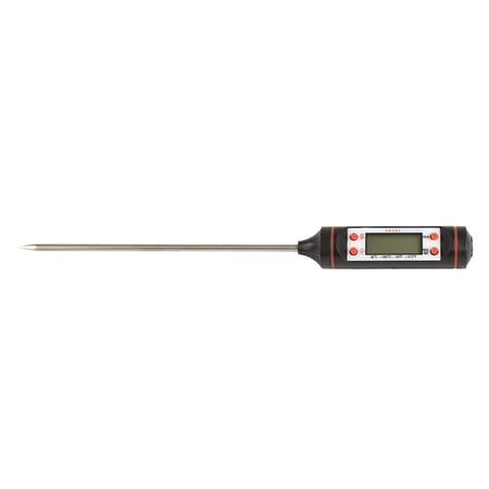 Home Basics Digital Cooking Thermometer, Black