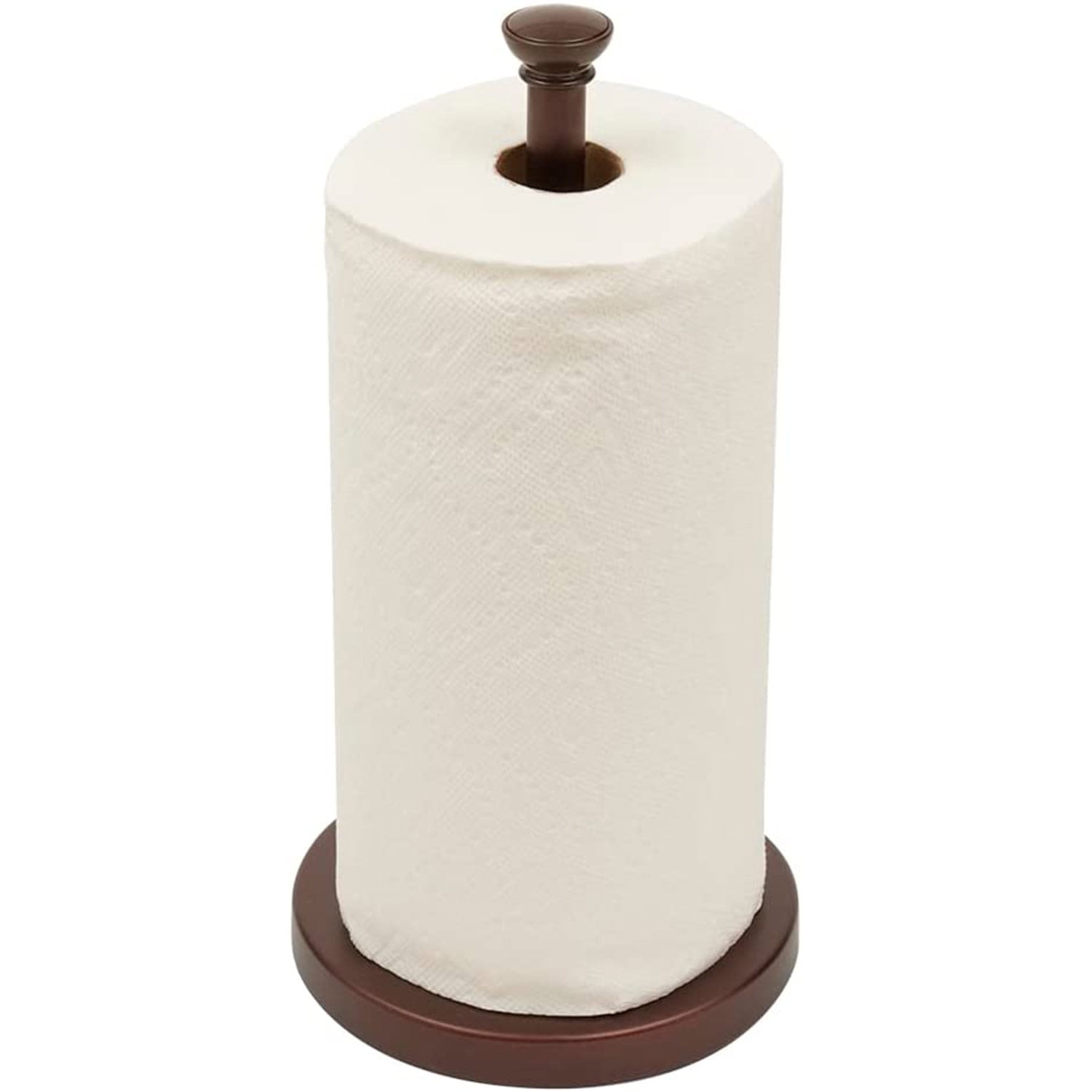 Home Basics Galleria Freestanding Paper Towel Holder, Bronze