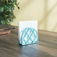thumbnail image 1 of Home Basics Lattice Collection Cast Iron Napkin Holder, Turquoise, 1 of 5