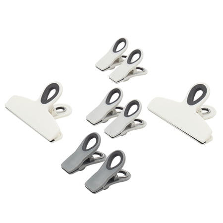 Home Basics Magnetic Bag Clips, (Set of 8)