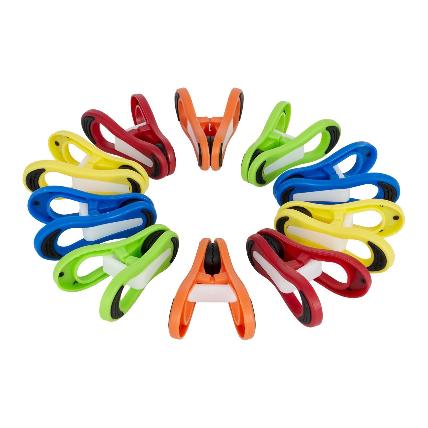 Home Basics BC37290 Multi-Purpose Plastic Clips, 1.50
