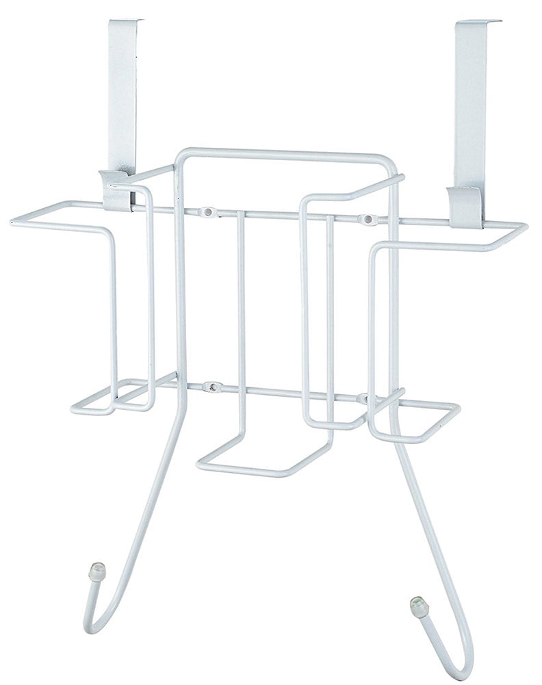 Home Basics Over the Door Hanging Iron Board Holder and Organizer