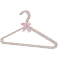 thumbnail image 1 of Home Basics Pearl Clothing Hangers, 2 Pack, Pink, 1 of 1
