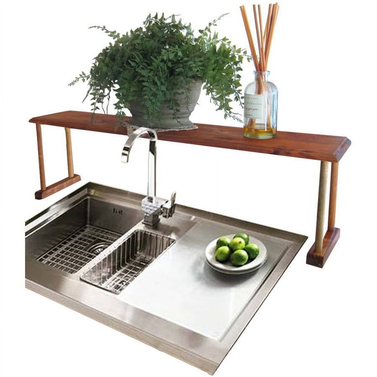 Over the best sale kitchen sink shelves