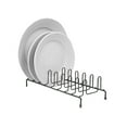 thumbnail image 1 of Home Basics Plate Rack Equinox, Black, 1 of 9
