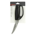 thumbnail image 1 of Home Basics Poultry Shears with Non-Slip TRP Coated Handles, Black, 1 of 3