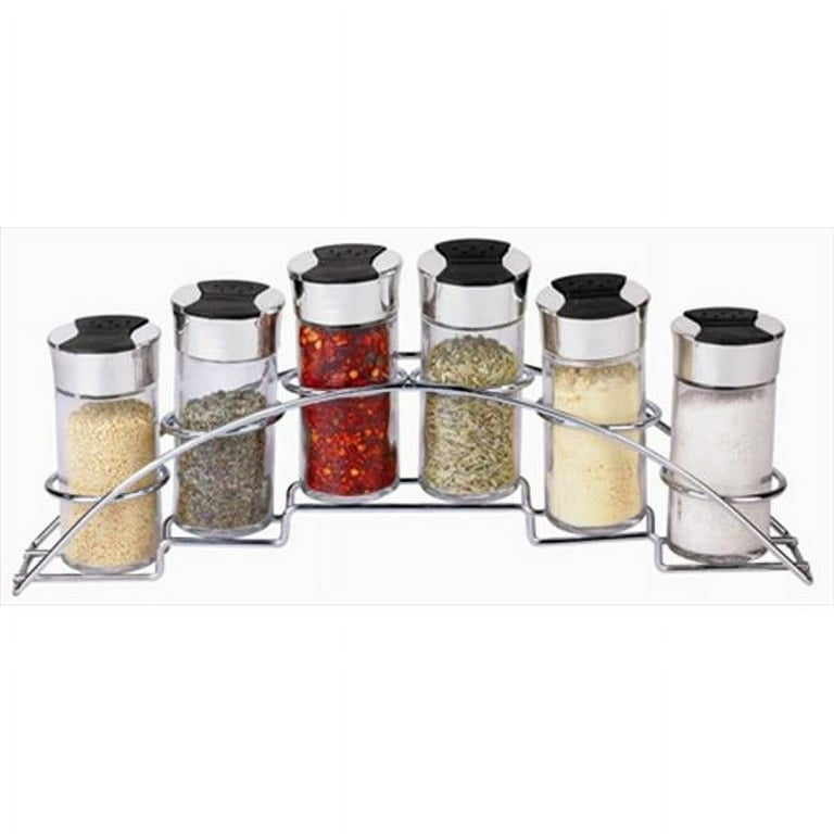 Home Basics SR10437 Piece Spice Rack Set Half Moon,