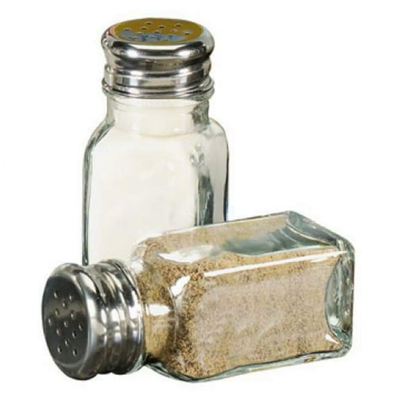 Home Basics 2 Piece Salt and Pepper Set