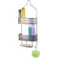 Home Basics Satin Nickel Shower Caddy