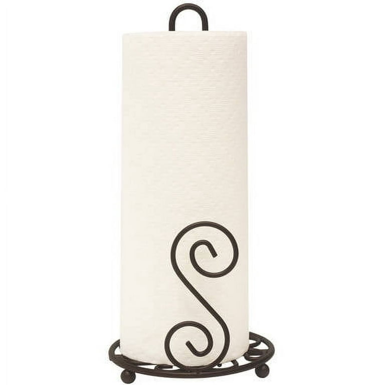 Scroll Sunflower Paper Towel Holder