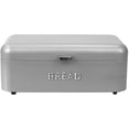 thumbnail image 1 of Home Basics SOHO Box for Kitchen Counter Dry Food Storage Container, Bin, Store Bread Loaf, Dinner Rolls, Pastries, Baked Goods, Grey, 1 of 4