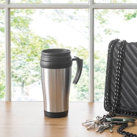 Home Basics Stainless Steel Travel Mug