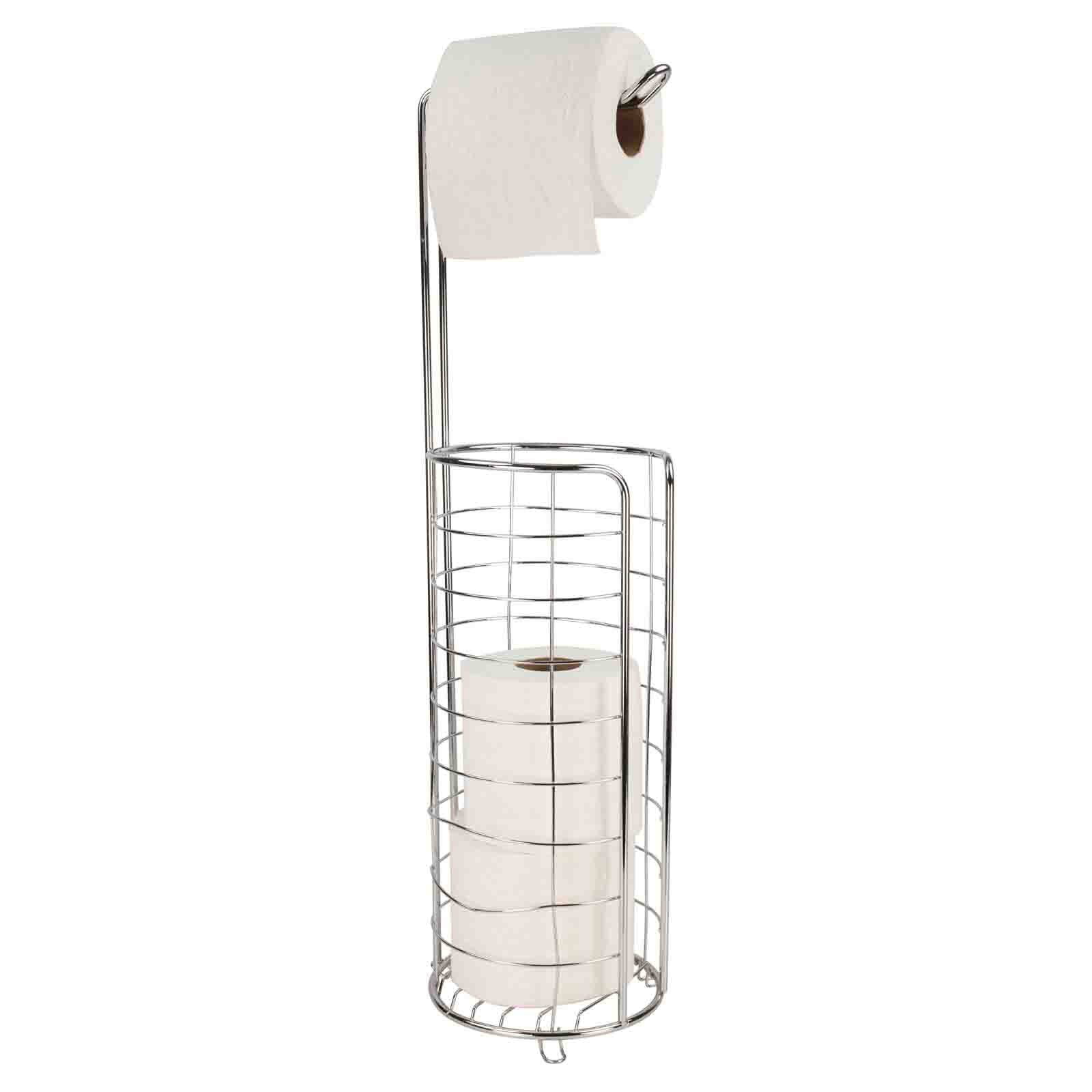 Toilet Paper Holder Wall Punch-free Suspension Acrylic Home