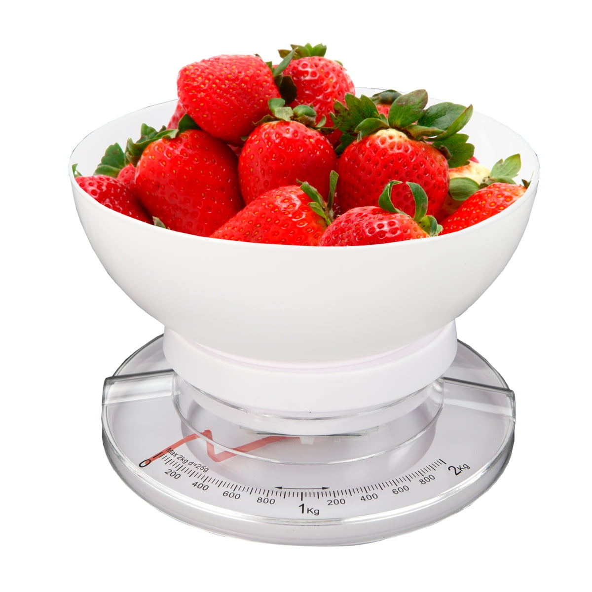 Home Basics White Kitchen Scale, White - Walmart.com