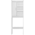 thumbnail image 1 of Home Bathroom Indoor Ace Over -the-Toilet Storage Shelf in White, 1 of 7