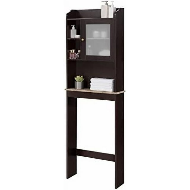 Home Bathroom Shelf SpaceSaving Over The Toilet Storage With