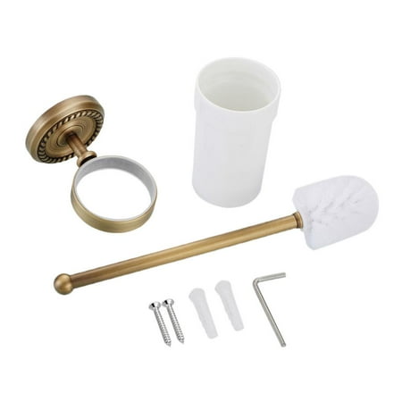 Home Bathroom Toilet Cleaning Tool Toilet Brush Holder With Ceramic